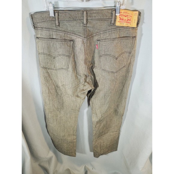 Levi's 501xx Button Fly Denim Jeans 2014 Gray Men's Size 42x30.5 - Picture 2 of 7
